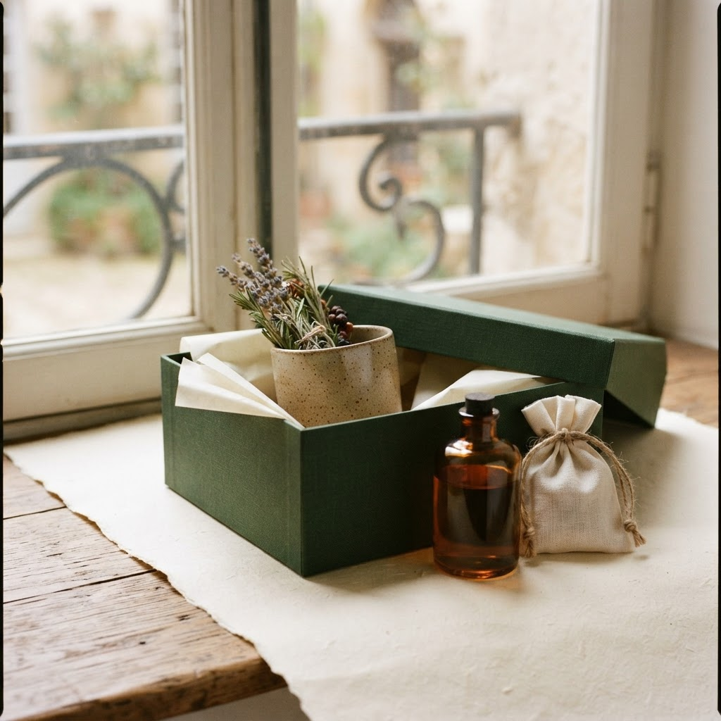 The QARA Signature, a curated QARA gift box